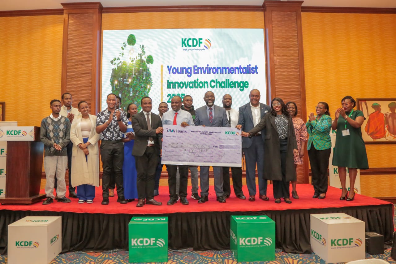 KCDF Awards KSh 53 million to Power Young Environmental Innovation.
